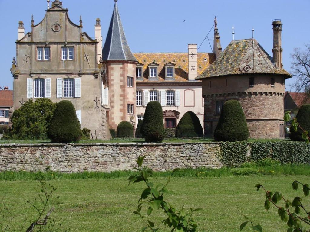 Le Chateau D'Osthoffen Buitenkant foto